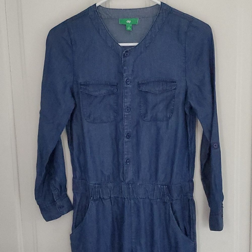 Denim Jumpsuit - Picture 2 of 6